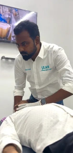 Chiropractic care at Ishwaryam Spine & Joint Clinic